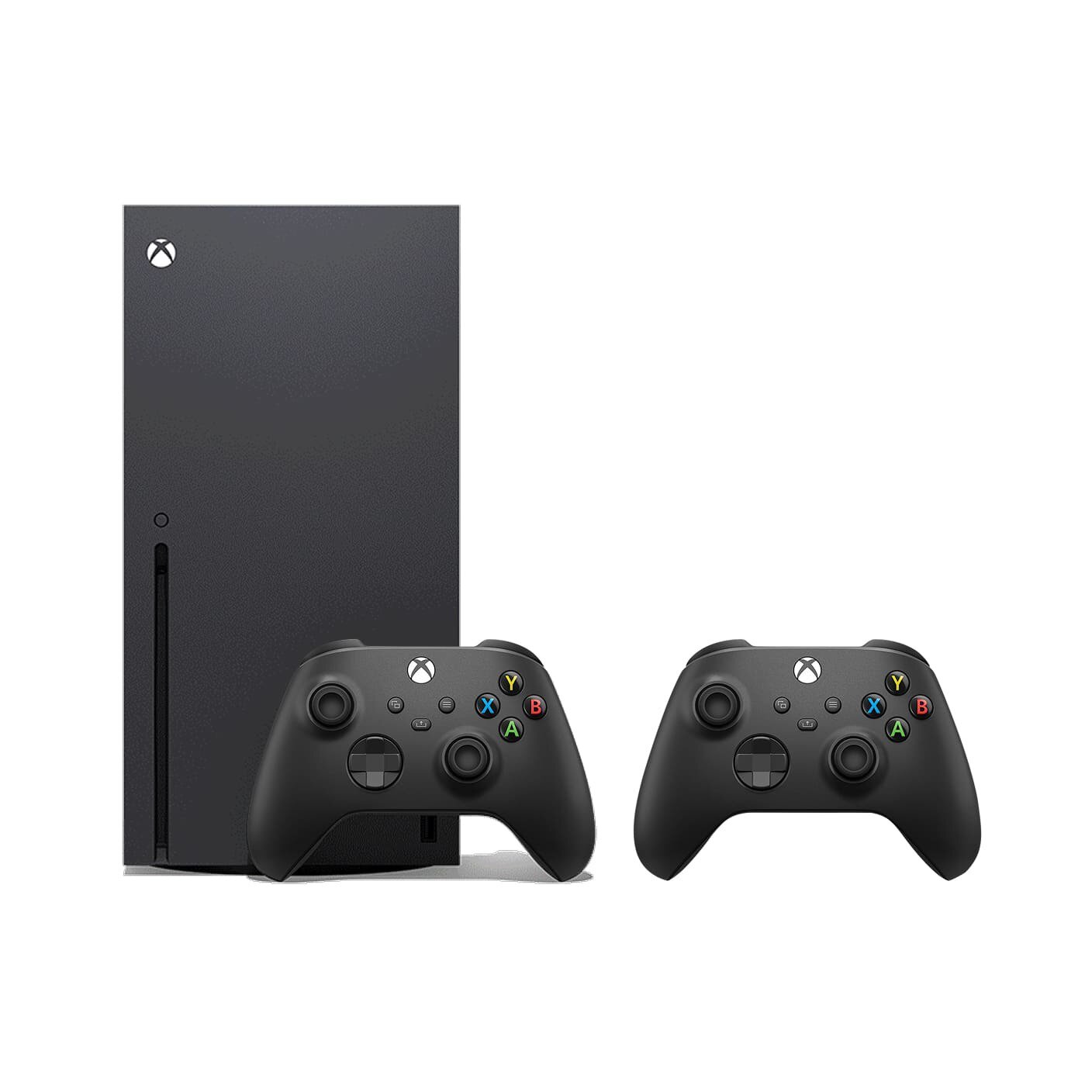 An image depicting Xbox Series X with additional Xbox Wireless Controller Buy Now