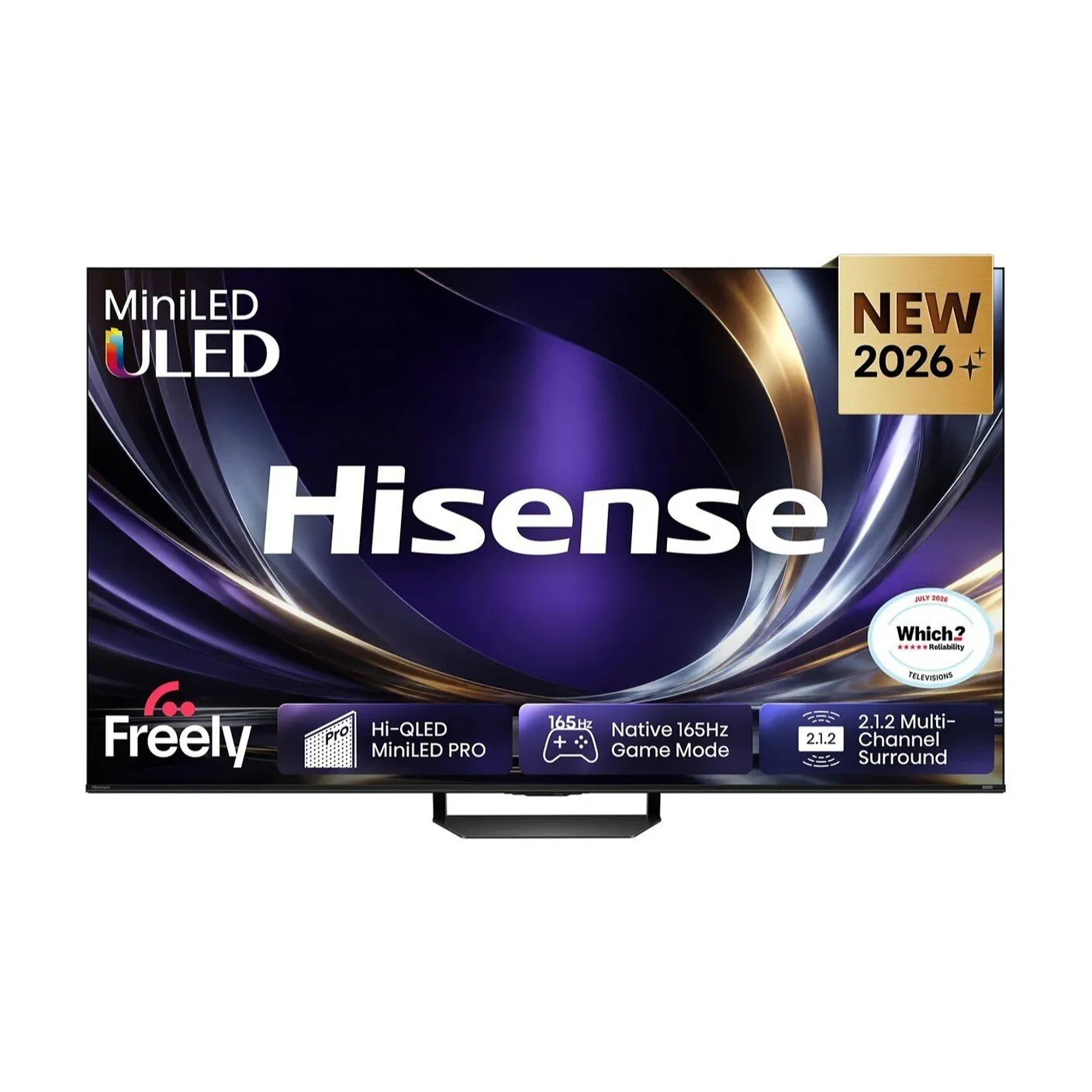 Hisense U7 Pro Qled Mini Led 165Hz 4K Ultra Hd Ai Smart Tv  Black - Image 7