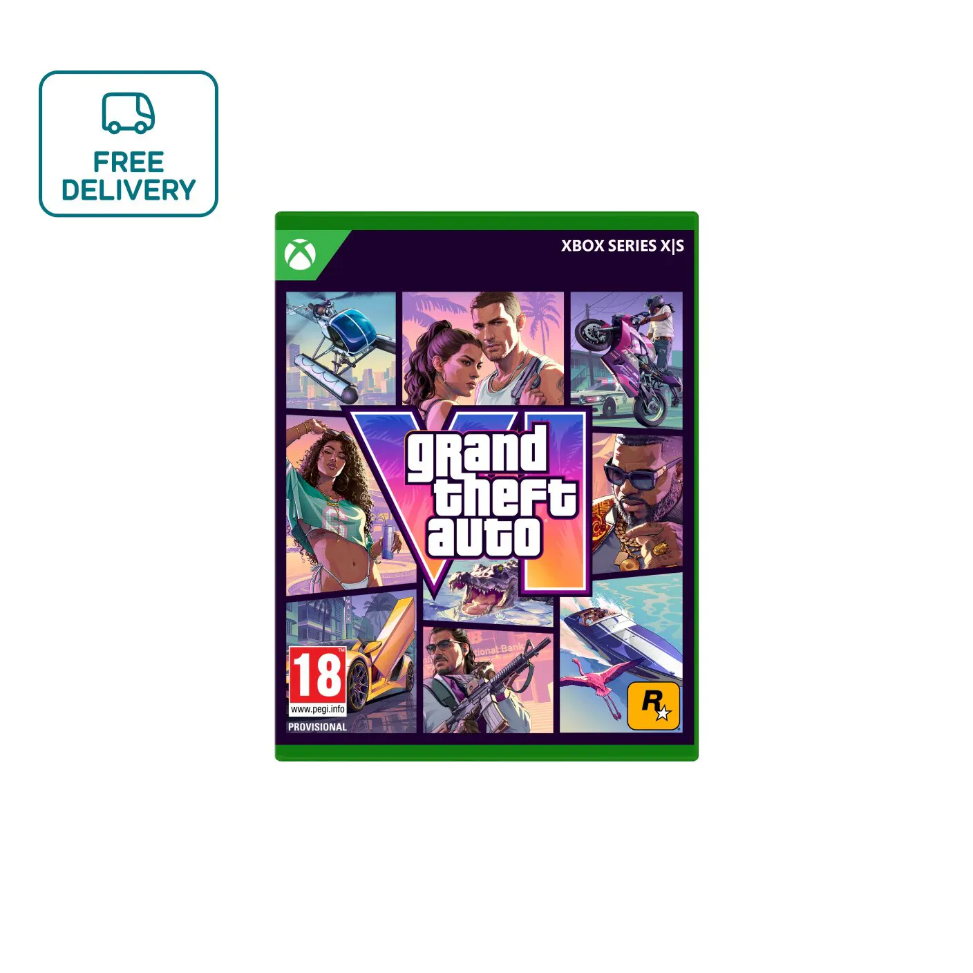Xbox Grand Theft Auto Vi Black