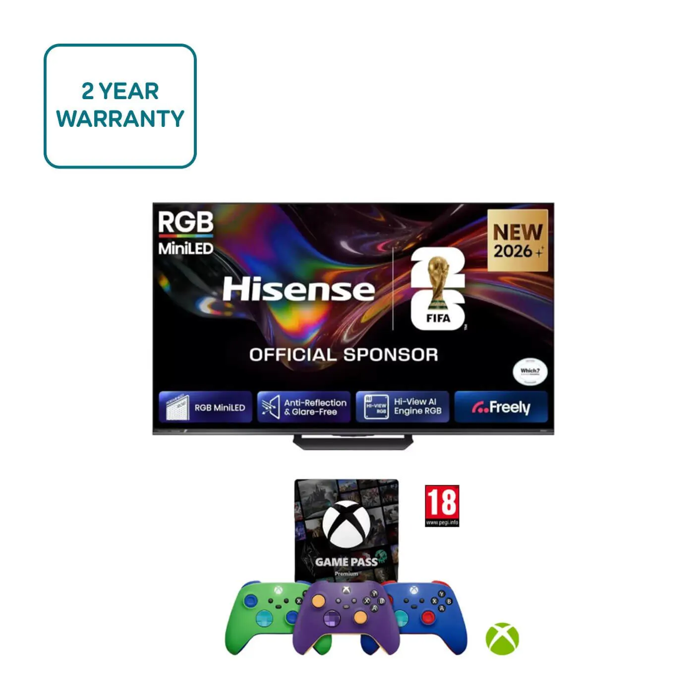 Hisense Er8 75" Rgb Smart Tv 75Er8Stuk - Image 4