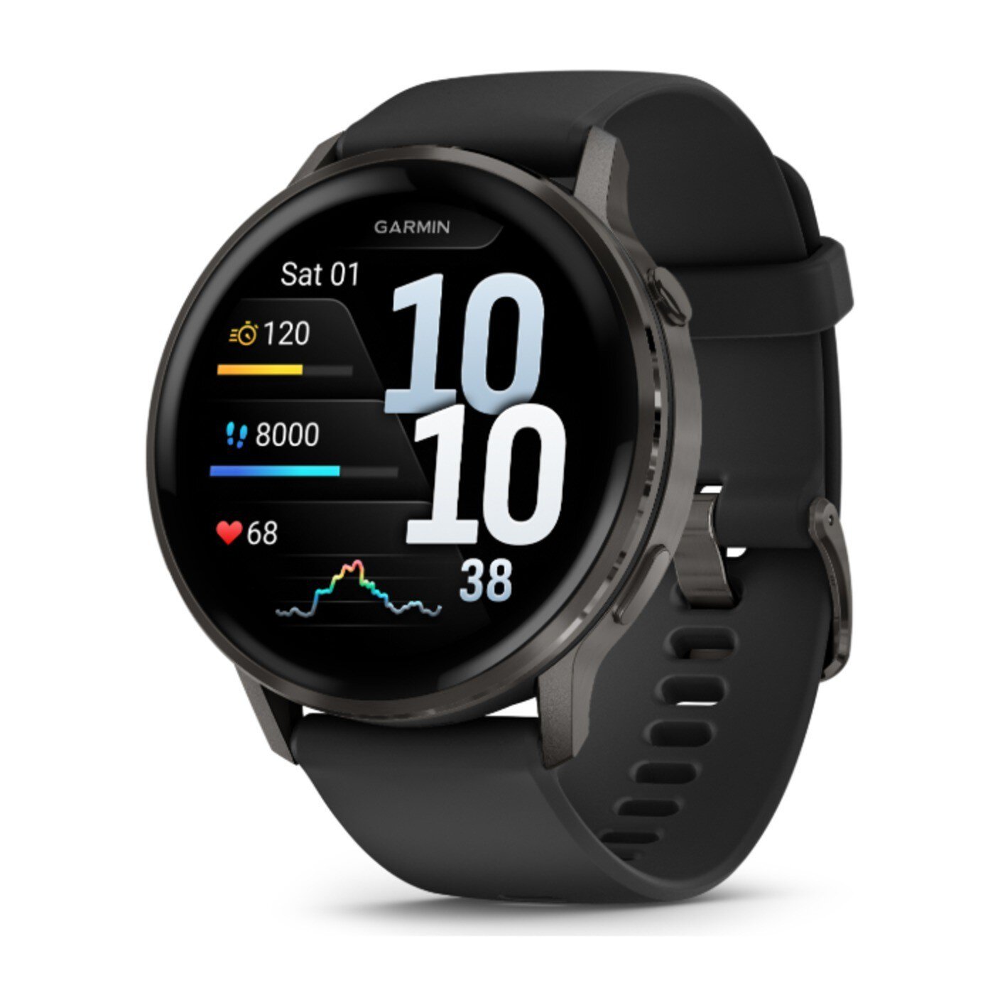 Garmin Venu 4 Smartwatch  Slate Bezel | EE