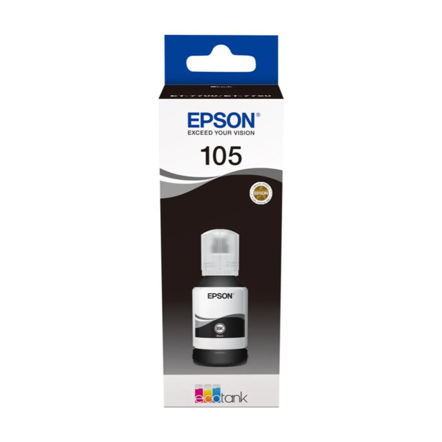 Epson 105 Original Ink Bottle C13t00q140 Black 140 Ml - Image 17