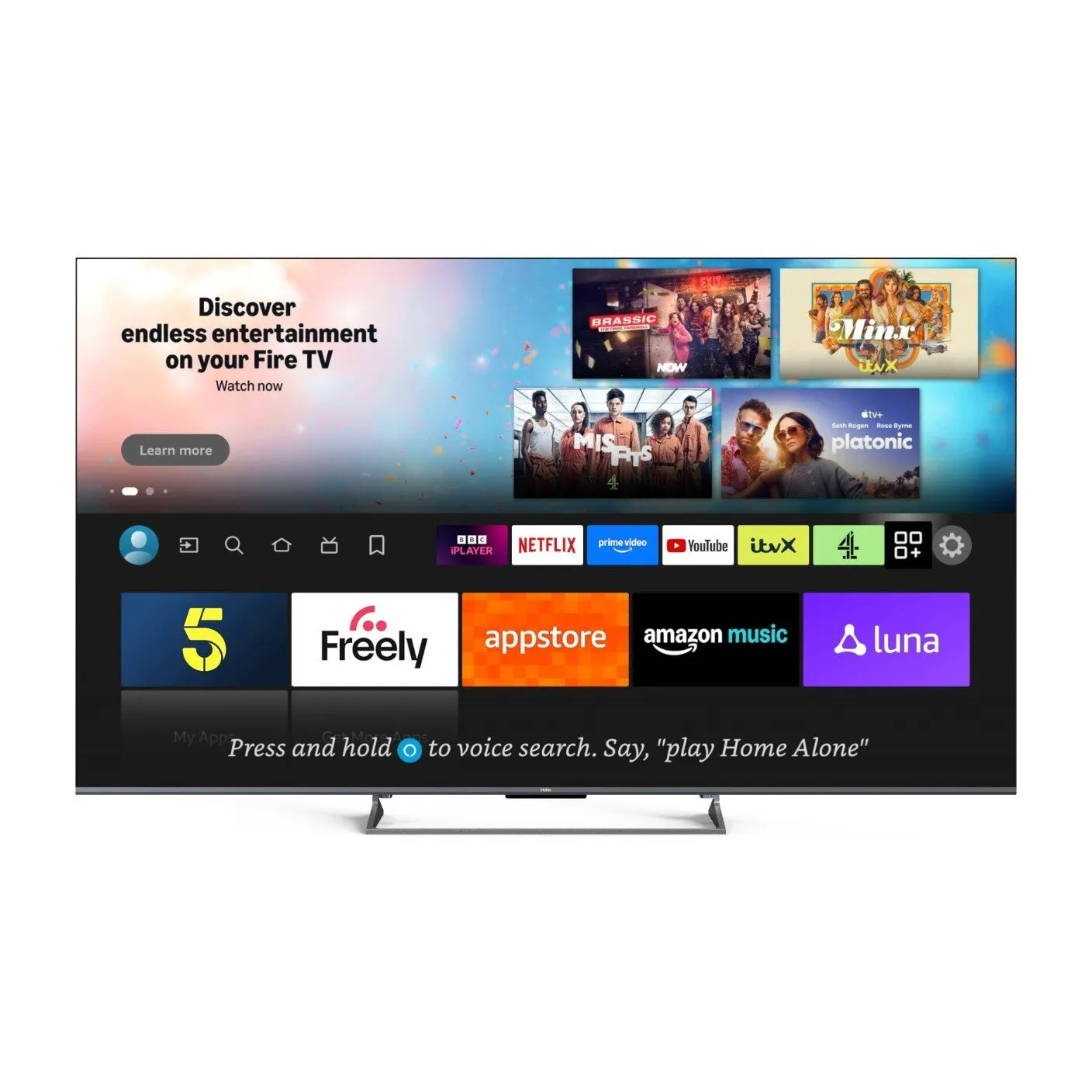Haier S90 Qled 4K Smart Tv  Black