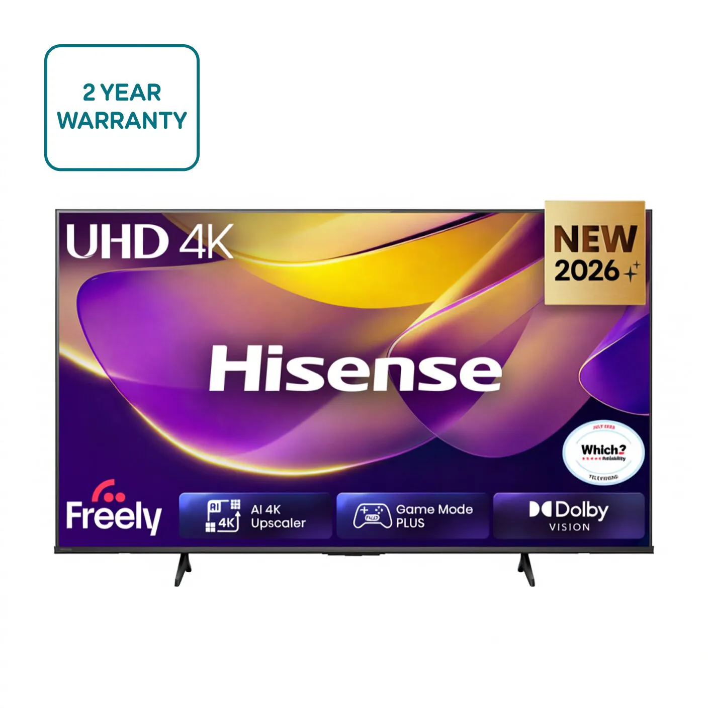 Hisense E6 Series 4K Smart TV with Freely Buy Now Black