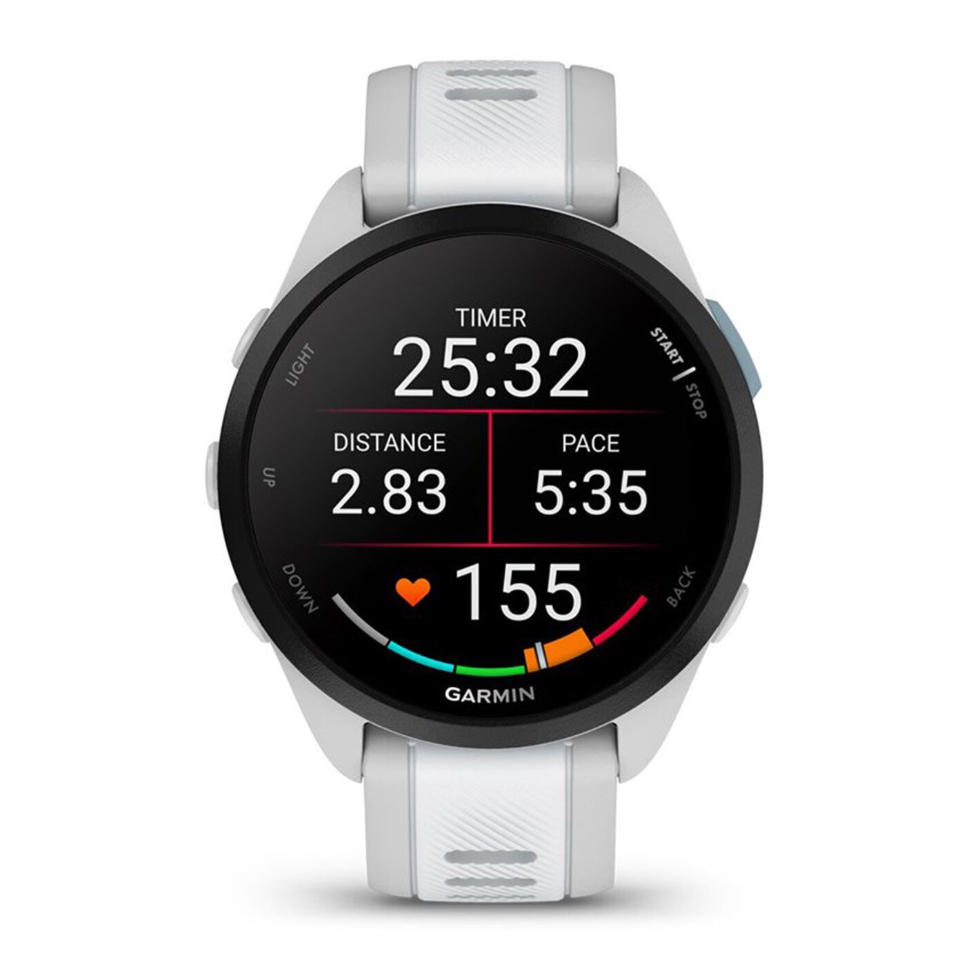 Image of Garmin Forerunner 165 GPS Smartwatch Buy Now White Stone 010-02863-21