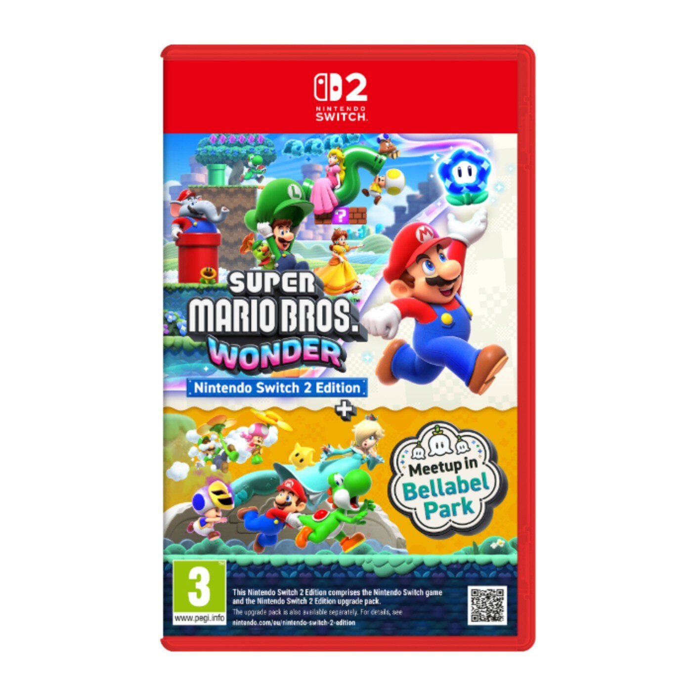 Super Mario Bros. Wonder Nintendo Switch 2  Red