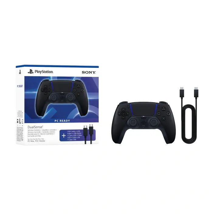 Pc Ready Dualsense® Wireless Controller + Usb Cable In Midnight Black