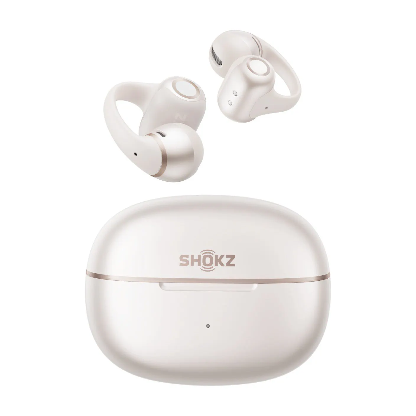 Shokz - OpenDots 2 - Wireless Earbuds - White - Image 5