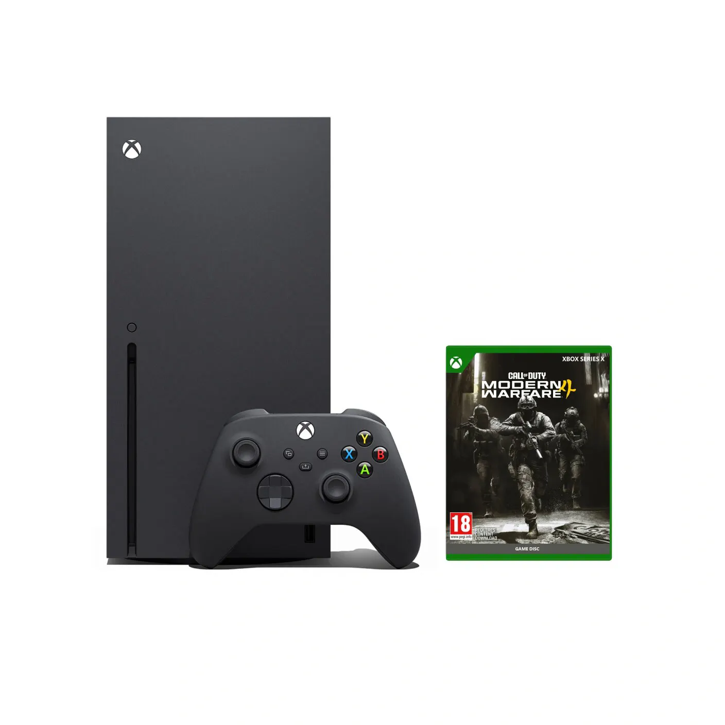 XBOX Series X with Call of Duty Modern Warfare4 Disc bundle Buy Black