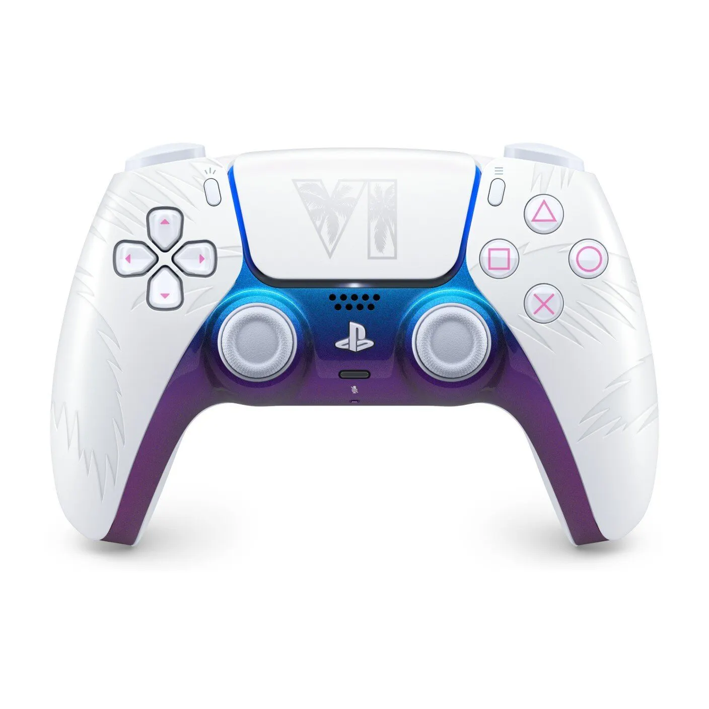 Playstation®5 Dualsense® Wireless Controller Grand Theft Auto Vi Limited Edition White