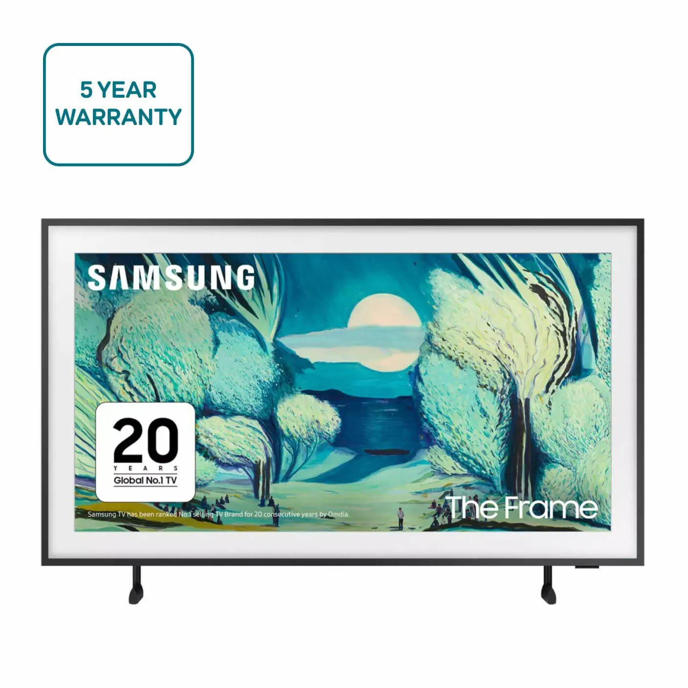 Samsung The Frame Ls03f Qled Mini Led Smart Ai Tv  Black
