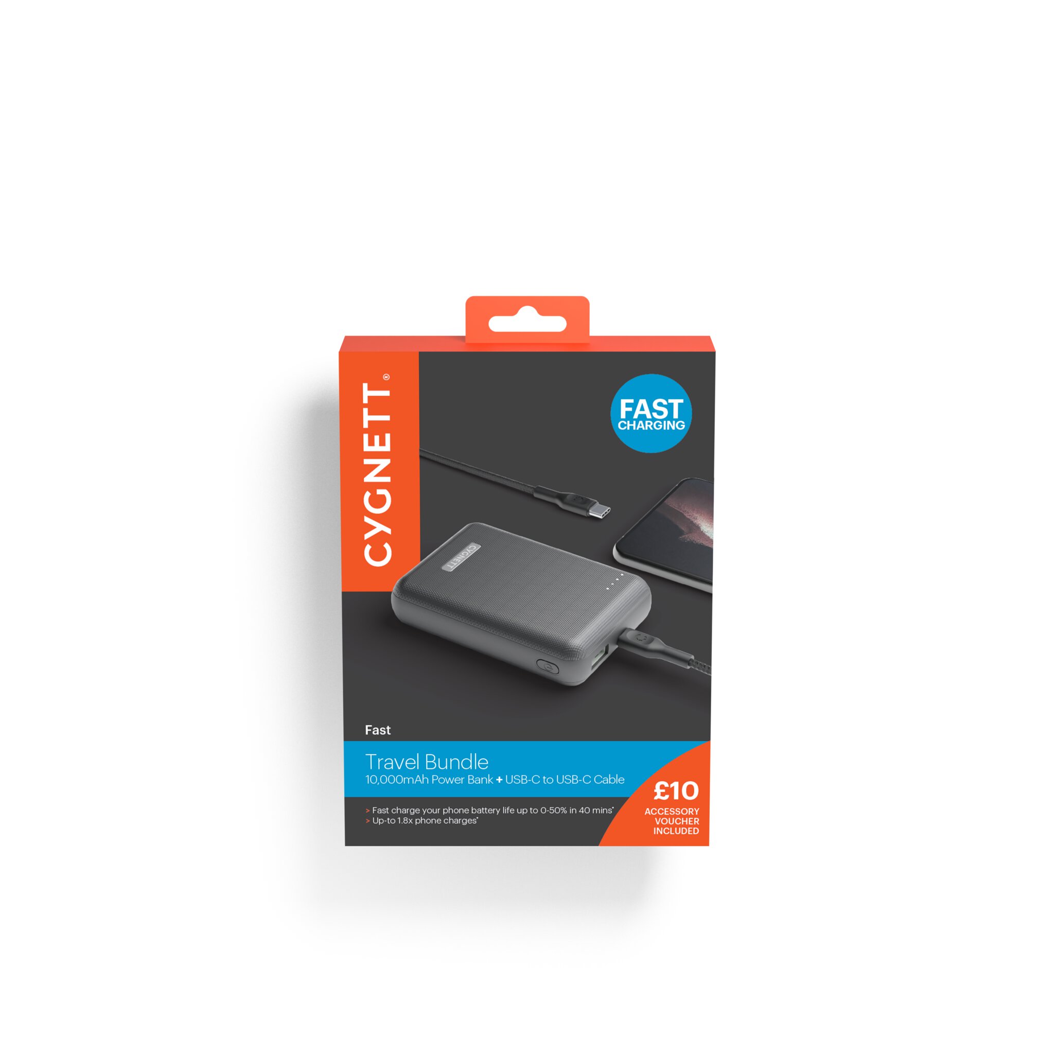Cygnett Fast Travel Usb-C Bundle  Black