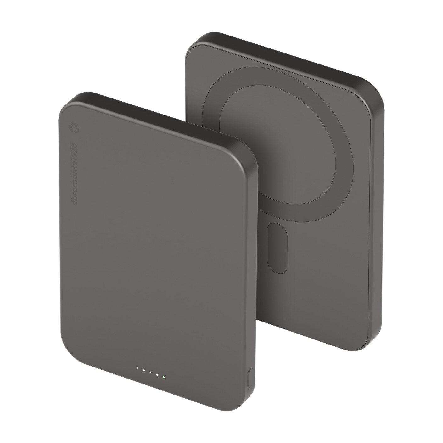 5,000Mah Magnetic Power Bank Dbramante1928  Grey