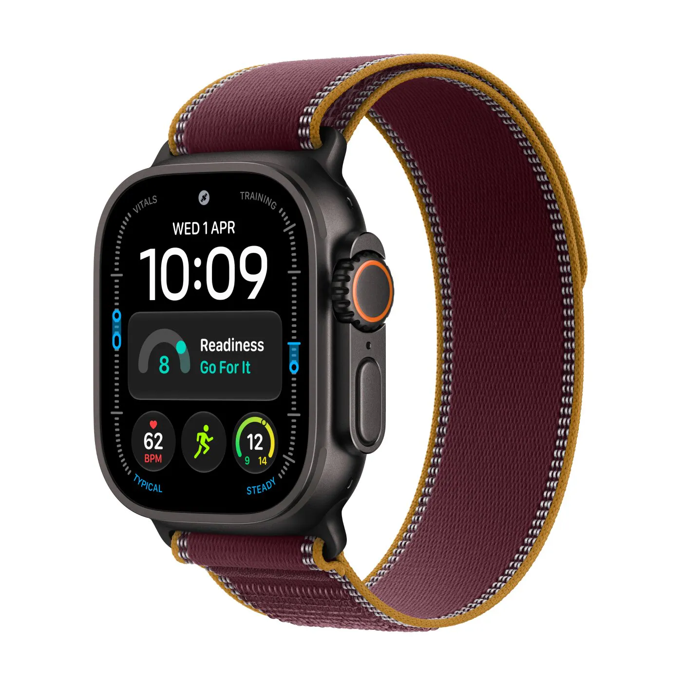 Apple Black Watch Ultra 4 Gps + Cellular 49Mm Titanium Case With Burgu - Image 4