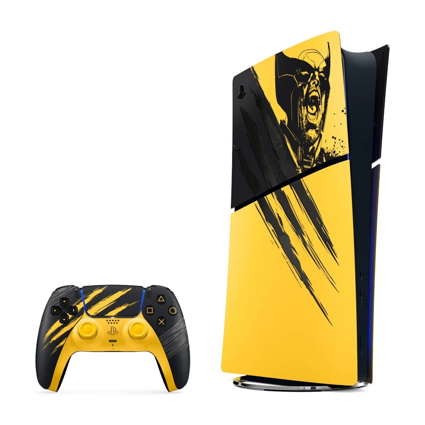 Playstation®5 Marvel’s Wolverine Limited Edition Digital Console  Yellow