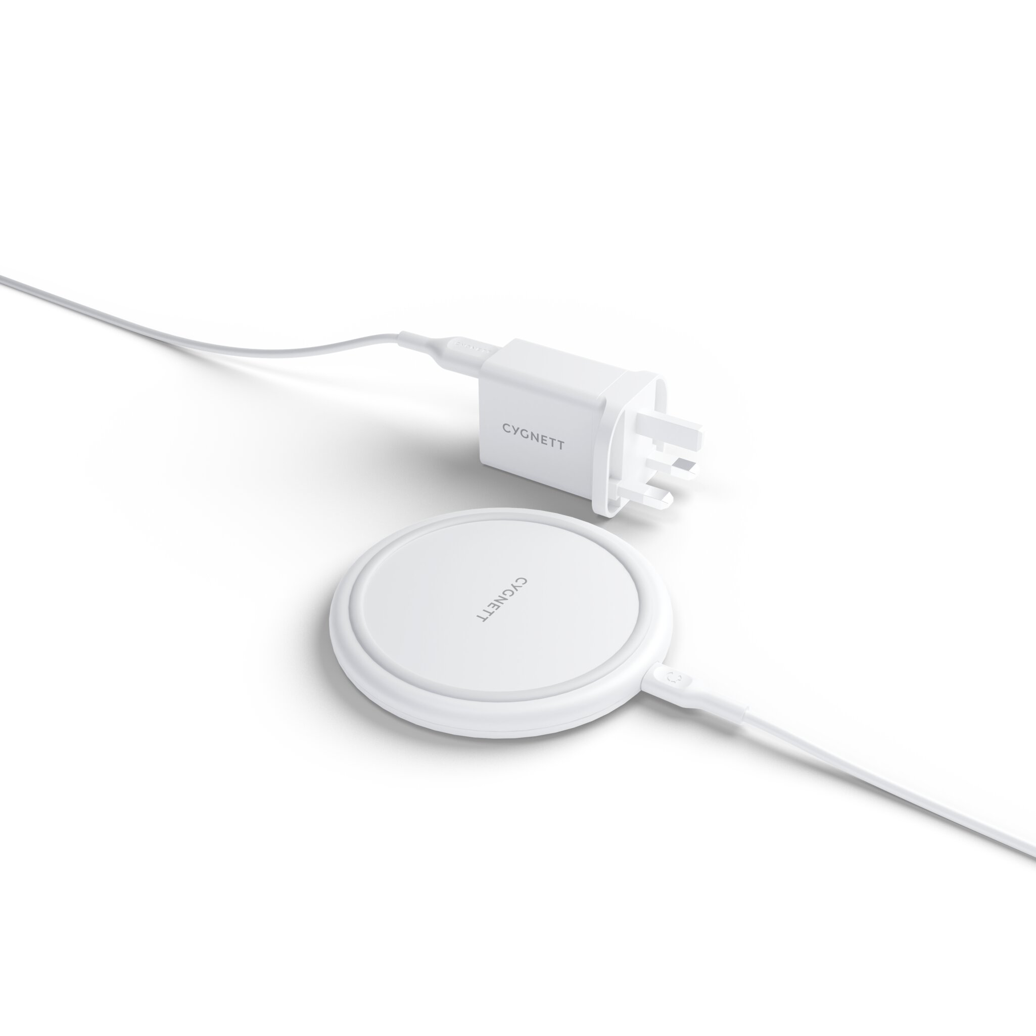 Cygnett Essential 10W Wireless Bundle  White