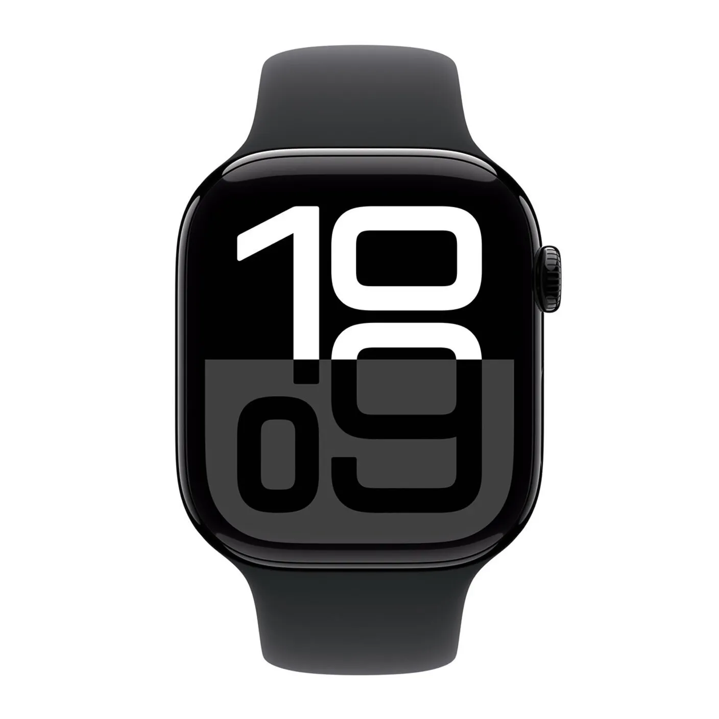 Apple Watch Series 10 Gps Aluminium Case With Medium/Large Sport Band Good As New  Jet Black
