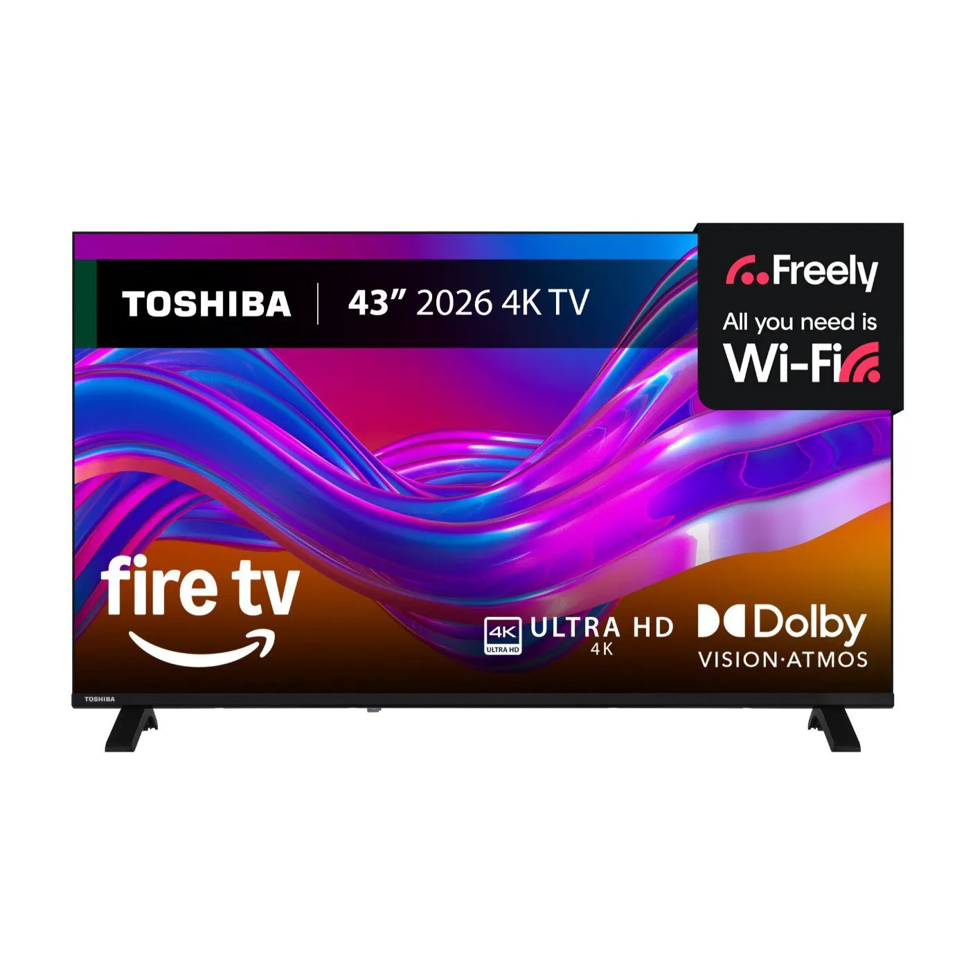 Toshiba UF26 DLED 4K Fire TV Smart TV – Dolby Vision & Dolby Atmos