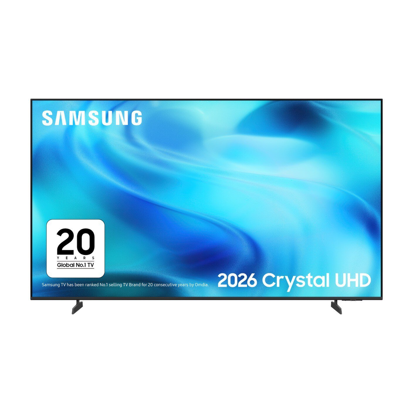 Samsung U8020h 4K Vision Ai Crystal Uhd Smart Tv  Black