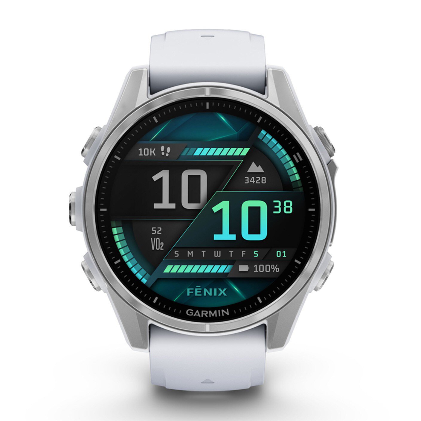 Image of Garmin Fēnix 8 Smartwatch SIM-free Buy Now Whitestone 010-02903-00
