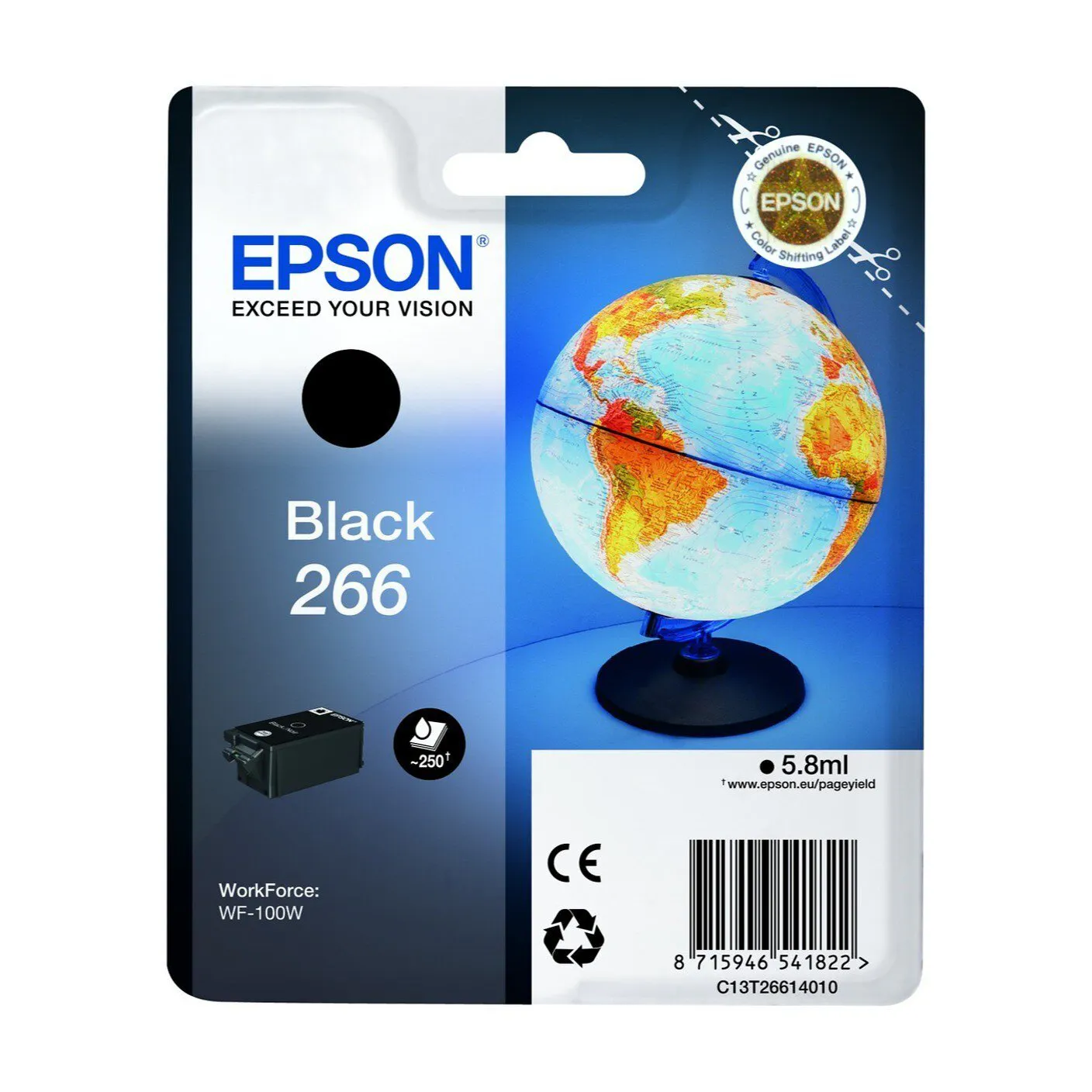Original Epson 266 Black Ink Cartridge (C13T26614010) - Image 15