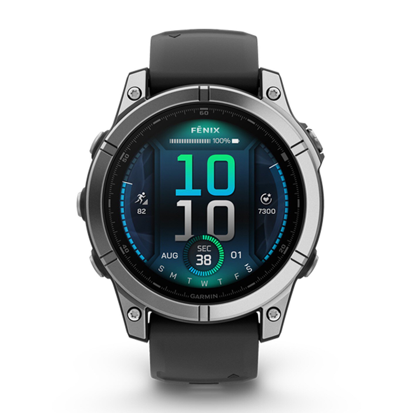 Garmin Fēnix E Steel Bezel Smartwatch Sim-Free  Stainless Steel | EE