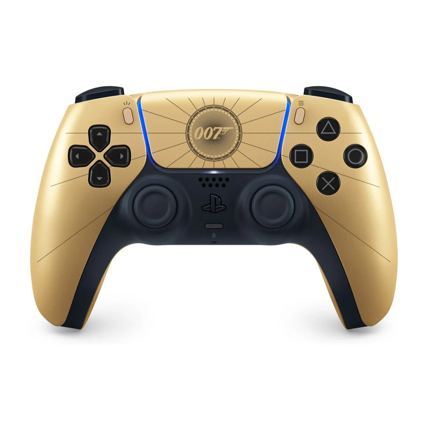 007 First Light™ Limited Edition Playstation®5 Dualsense® Wireless Controller  Gold