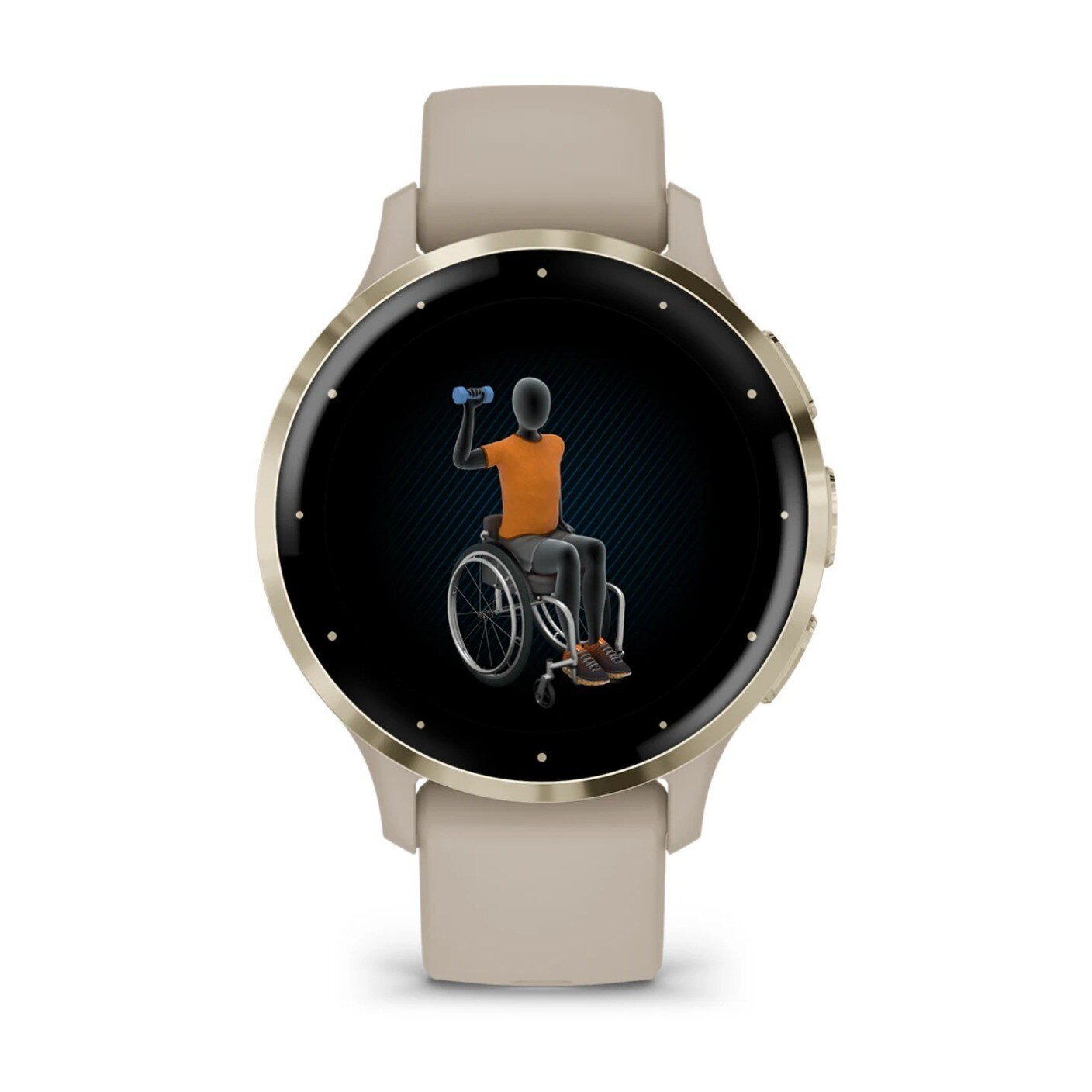 Image of Garmin Venu 3S Smartwatch Buy Now French Grey 010-02785-02