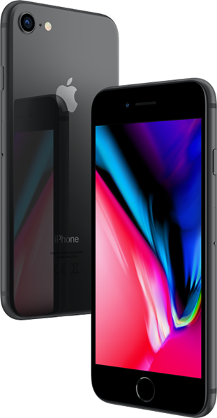 Grey Apple iPhone 8 64GB - Grade A Condition. £159.00 Upfront.