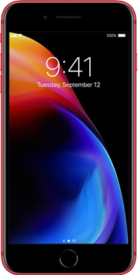 Red Apple iPhone 8 64GB - Grade A Condition. £24.99 Upfront.