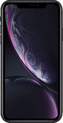 Black Apple iPhone XR 128GB - 100GB Data, £30.00 Upfront