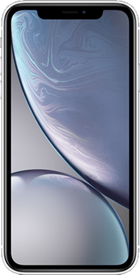 White Apple iPhone XR 128GB - 100GB Data, £30.00 Upfront