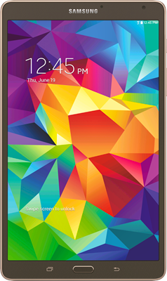 Samsung Galaxy Tab S 8.4 WiFi Only 16GB Bronze for 319 SIM Free