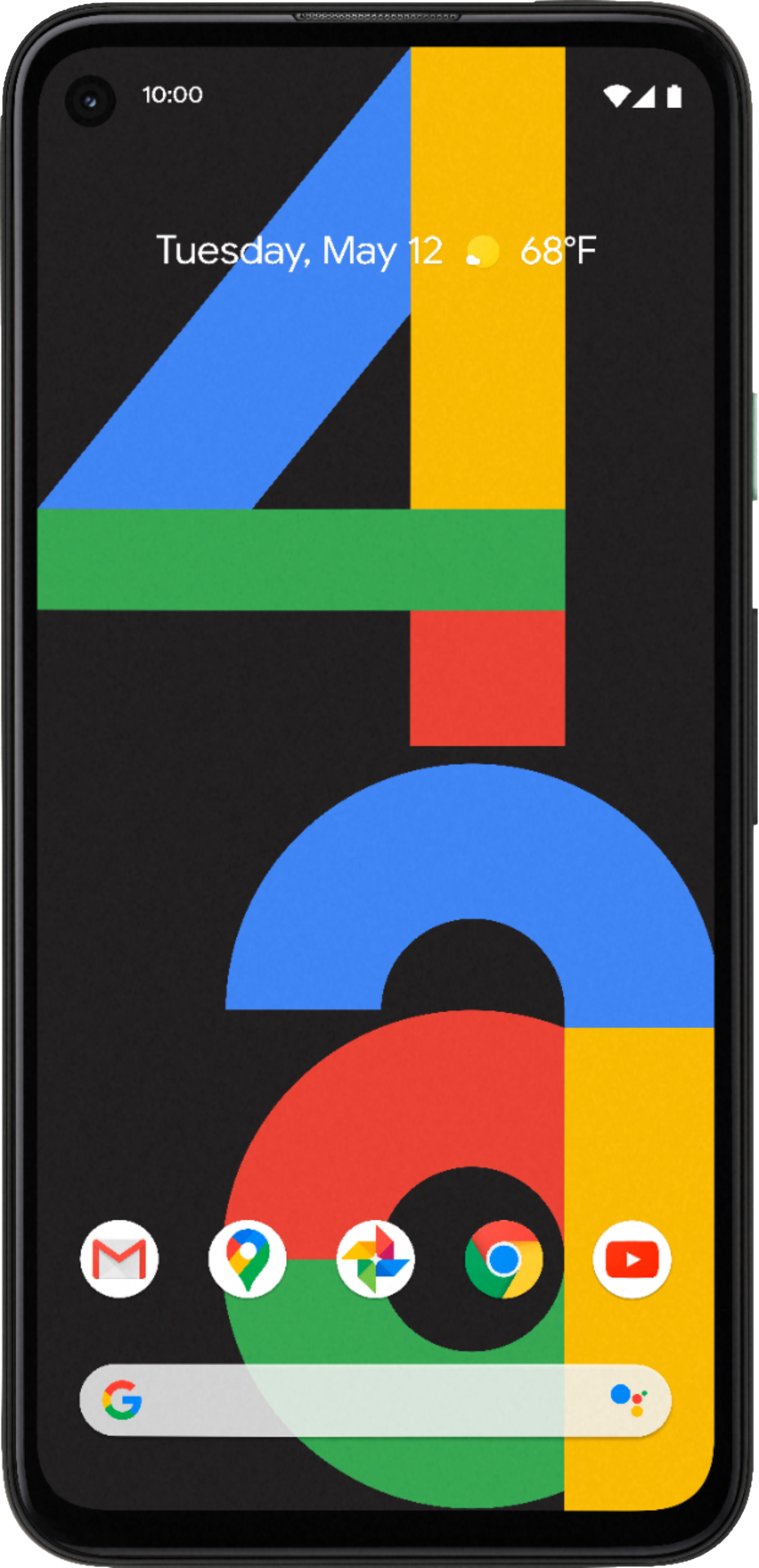 Black Google Pixel 4a 5G 128GB - Unlimited Data, No Upfront